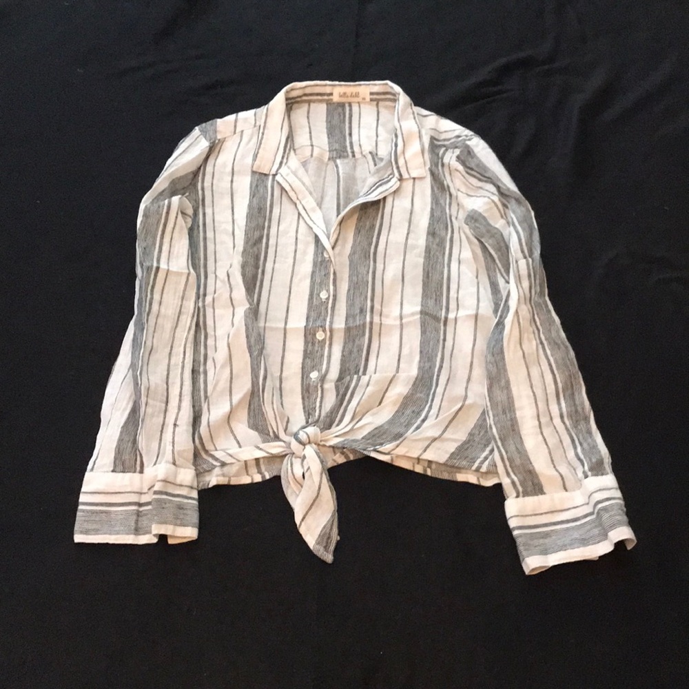 Bella Dahl Tie Front Top